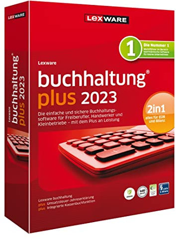 Lexware buchhaltung 2023 | Plus | Minibox (365 Tage) | Einfache Buchhaltungs-Software vom Marktführer