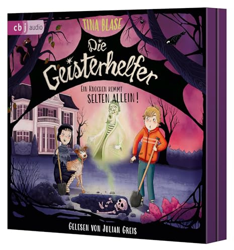 Die Geisterhelfer – Ein Knochen kommt selten allein: Das zweite gruselige Geisterabenteuer für Kinder ab 8 (Die Geisterhelfer-Reihe, Band 2)