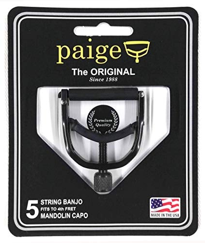 Paige P-BE Original Capo, Banjo/Mandoline, schwarz