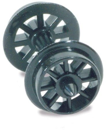 Peco NR-101 Spoked Wheels On Axles Hardlon Mouldings