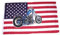 Fahne / Flagge USA - Motorrad NEU 90 x 150 cm Flaggen