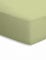 schlafgut Mako-Jersey Basic Spannbetttuch, Baumwolle, lind, 200 x 150 cm