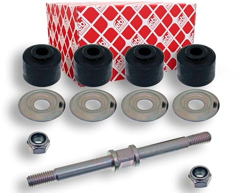 febi bilstein 42982 Verbindungsstange mit Lagern, Unterlegscheiben und Muttern, 1 Stück