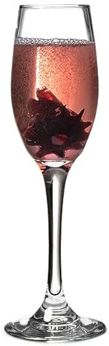 Libbey Perception Champagne Flutes 6oz / 170ml - Set of 4 | Wedding Champagne Glasses from Glassware