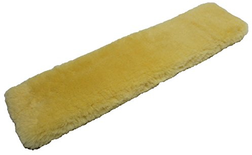 Schönes, echtes Qualitäts Lammfell als Gurtschoner, Bauchgurtschoner, innerer Durchlass 15 cm, extra breiter Tunnel, rundum 100% echtes Fell für Ihren Sattelgurt in vielen Längen. Hochwertige Gerbung und Fertigung für optimale Schutz- und Nutzungseigenschaften