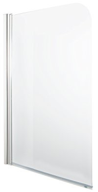 Croydex Flexi-Fix Shower Screen, 1500 x 830mm