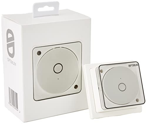 Optimum Wi-Fi Enabled Socket Box Time Switch Programmable, White, 60 X 92 X 92 mm. Smart App Wireless Control Timeswitch.