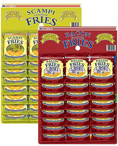 Smiths Scampi & Bacon Fries Mixed Snacks (48 Pack)