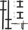 Magnetic Mobel Erweiterung Tischplatte Erweiterungsplatte Metall Schwarz (Transparent Klarlack)