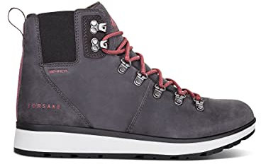 Forsake Davos High - Stivale da uomo in pelle impermeabile Premium, Canna di fucile, 45 EU