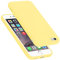 cadorabo Coque Compatible avec Apple iPhone 6 / 6S, Étui Housse en Silicone- Coque pour iPhone 6 / 6S- Protection Antichoc, Anti-Empreintes- TPU Housse de Protection - Mat Liquid Yellow