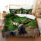 WQIZXCW Bettwäsche-Sets 135x200, Elch Bettwäsche Set 2 Teilig, 100% Mikrofaser, Bettbezug mit Versteckter Reißverschluss + 1 Kopfkissenbezug 80x80 cm