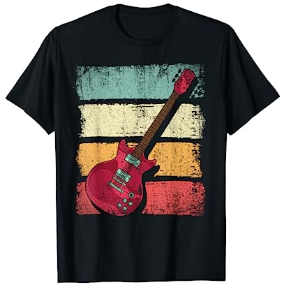 Retro Gitarre T-Shirt