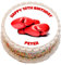Boxing Gloves Personalised PRECUT Cake Topper 7.5 Inch Round Edible Icing Sheet Birthday Decoration