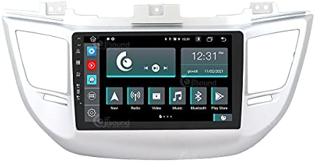 Autoradio für Hyundai Tucson mit GPS, Kamera und Kenwood-Verstärker als Standard Android GPS Bluetooth WiFi USB DAB+ Touchscreen 9 8core Carplay AndroidAuto