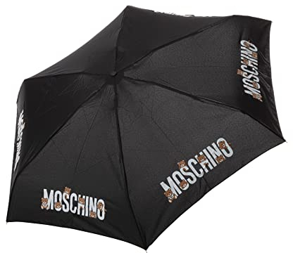 Moschino damen supermini Regenschirm black