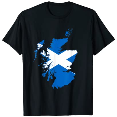 Schottland T-Shirt, Schottland T-Shirt, Schottland Flagge, Schottland T-Shirt