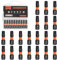 BAIDETS Pro T30 Bit-Sortiment - Schraubendreher Bits Set 20 Stück, 25mm Länge, Schrauber-Bit, 1/4 Sechskantschaft, mit Spender-Box