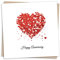 Happy Anniversary - Love Card for Couple and Your Special Someone - Romance Greetings Wish for Men, Women, Partner, Husband, Wife, Boyfriend, Girlfriend, Fiancé - Made in UK