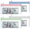 4 Pièces Sac Banktasche Zip Petit Sac Avec Fermeture Éclair Étui À Plume Transparent Sac Cosmétique Sac Banktasche Étanche Transparent Porte-Monnaie Sac De Rangement De Papeterie Étanche