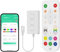 PAUTIX WiFi/Bluetooth Musik LED Kontroller SP548E,Funktioniert für Alexa,für WS2811 WS2812 Adressierbares Traumfarben LED Streifen Pixel 5V-24V,APP/RF Fernbedienung(nicht für RGB LED Streifen ohne IC)