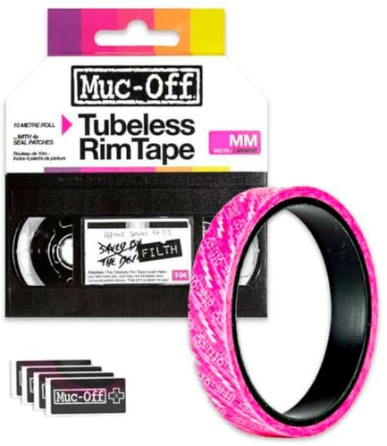 MUC OFF accessorio Rim Tape tubeless 38mm 10 metri