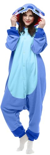shelovely Onesie Erwachsene Jumpsuit Kostüm Halloween Damen