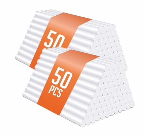 ELEVER Hot Glue Sticks, 100 Pack 7mm x 100mm Hot Melt Glue Gun Sticks for Hot Glue Gun