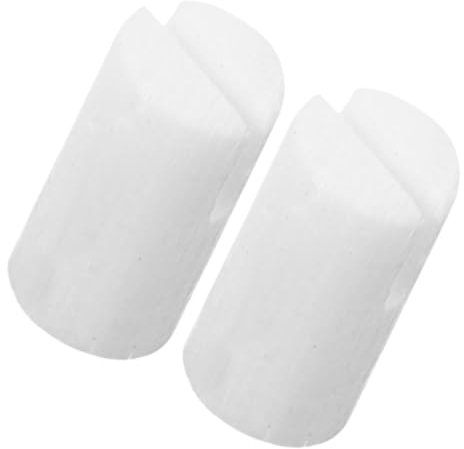 ifundom 2pcs Real Bone Banjo Fifth String Nut Replacement and Ergonomic Design for Banjo Parts Tone and Sustain for Musicians