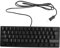 Lurrose Clavier Gamer Filaire Rétroéclairé RGB Clavier Non Conflit pour Bureau Design Compact Ajustable à Emploi