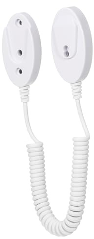 iplusmile Retractable Remote Control Tether Loss Rope Security Cable Leash with Self Adhesive Hook Remote Holder for Tv Dvd Game Controllers