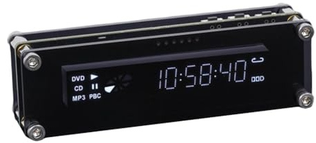 NEIQIUWING Leuchtende VFD-Uhr für Gaming-Atmosphäre, dekoratives Accessoire für den Schreibtisch
