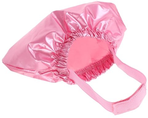 KAJNBN Gorro de Ducha para Gatos y Cachorros de Poliéster, y Protege Las Orejas, Adecuado Baño de Mascotas y Ducha Diaria