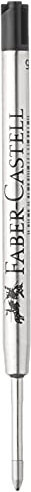 Faber-Castell Ersatzmine für BASIC Kugelschreiber/148742 schwarz, B, schwarz, dokumentenecht