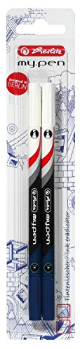 Herlitz Tintenlöscher my.pen, farbig sortiert, 2 Stück
