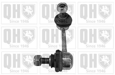Quinton Hazell Stabiliser Link - QLS3555S - Single Bar Fits Rear Axle Left - Original Equipment OEM Quality Direct Fit Replacement - Length: 80mm - Finish: Powder-Coated