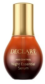 Declaré Night Essential Serum 50 ml – gezielt gegen den Alterrungsprozess – repariert die Haut über Nacht – mit Hyaluronsäure & einem Pflanzencocktail – Anti Aging für alle Hauttypen