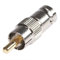 HICON HI-BNCI-FM Adaptateur BNC femelle vers RCA mâle vidéo 75 ohms