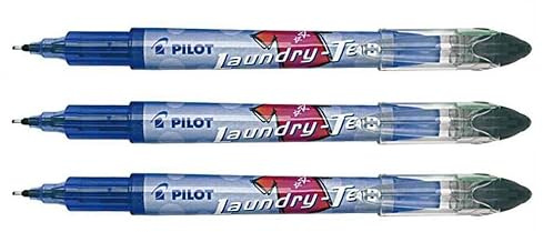 Pilot Pack of 3 Fabric Marking Needle Point Pens - Black