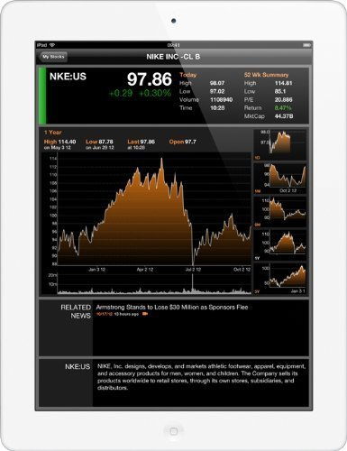 Apple iPad (4th Generation, 9.7-Zoll, 2012), 16GB, Wi-Fi, Weiß (Generalüberholt)