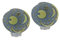 Himmelsscheibe von Nebra, Ohrclips, Ø 18mm 925/- Silber