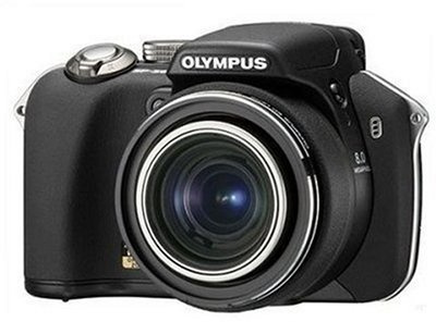 Olympus SP-560UZ Digitalkamera (8 Megapixel, 18-Fach Opt. Zoom, 6,4 cm (2,5 Zoll) Display, Bildstabilisator)