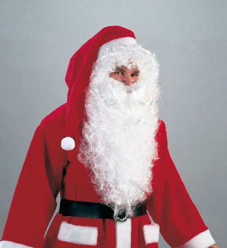 Festartikel Müller langer Nikolausbart in der Farbe Weiß, 410.086.02