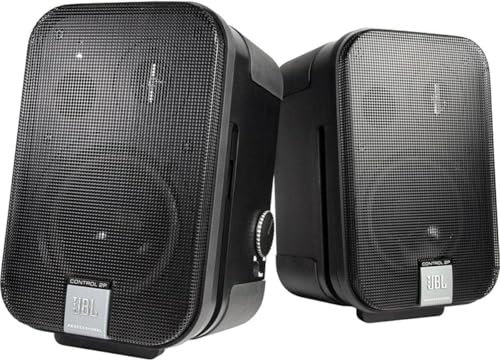 Jbl CONTROL2 – Steuerung 2 PS schwarz Akustikboxen paarweise verstärkt
