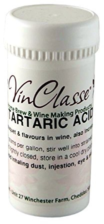 VinClasse Tartaric Acid - 50 Gram Tub