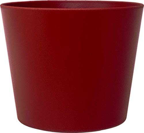 Leni Übertopf Flori 28 Ø 28 cm x 24,5 cm Bordeaux, P 0840-8