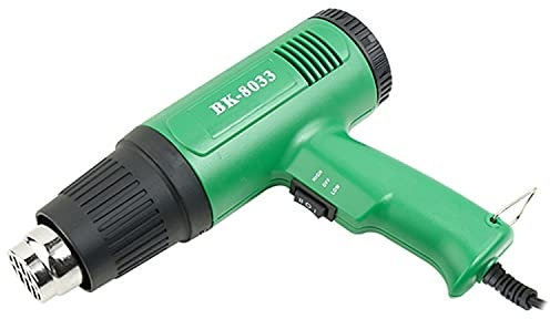 1600W Industrial Electric Hot Air Gun Thermoregulator Heat Gun Plastic Torch Car Hair Dryer Tools Soldering Equipment (Standard)