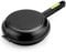 BRA SARTEN DUPLA para Tortillas Prior A121465 24CM Espesor 5.5MM Aluminio Fundido Teflon Antiadherente Cocina con Poco Aceite