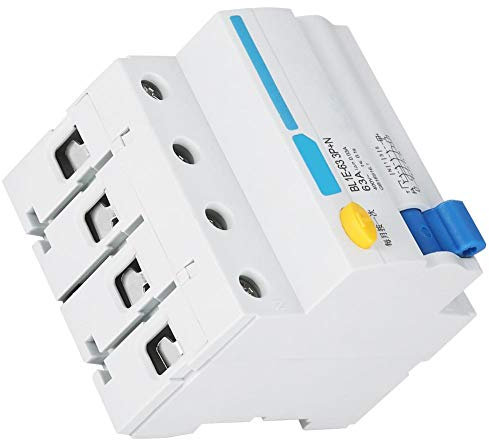 BL1E-63 RCCB Disjoncteur Différentiel Courant 3P+N, 63A 230V 30mA, Protection Fuites, Surcharge et Court-Circuit