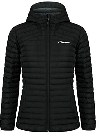 Berghaus Women's Nula Micro Synthetic Insulated Jacket, Lightweight, Warm, Water Resistant Coat, Black, 18